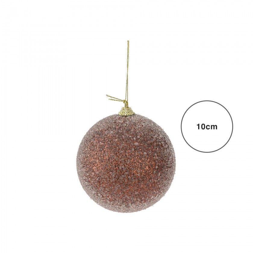 Bola Natal Missangas 10CM Bola Natal Missangas 10CM