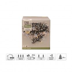 Grinalda 1200 Leds Luz Quente e Fria 24M Grinalda 1200 Leds Luz Quente e Fria 24M