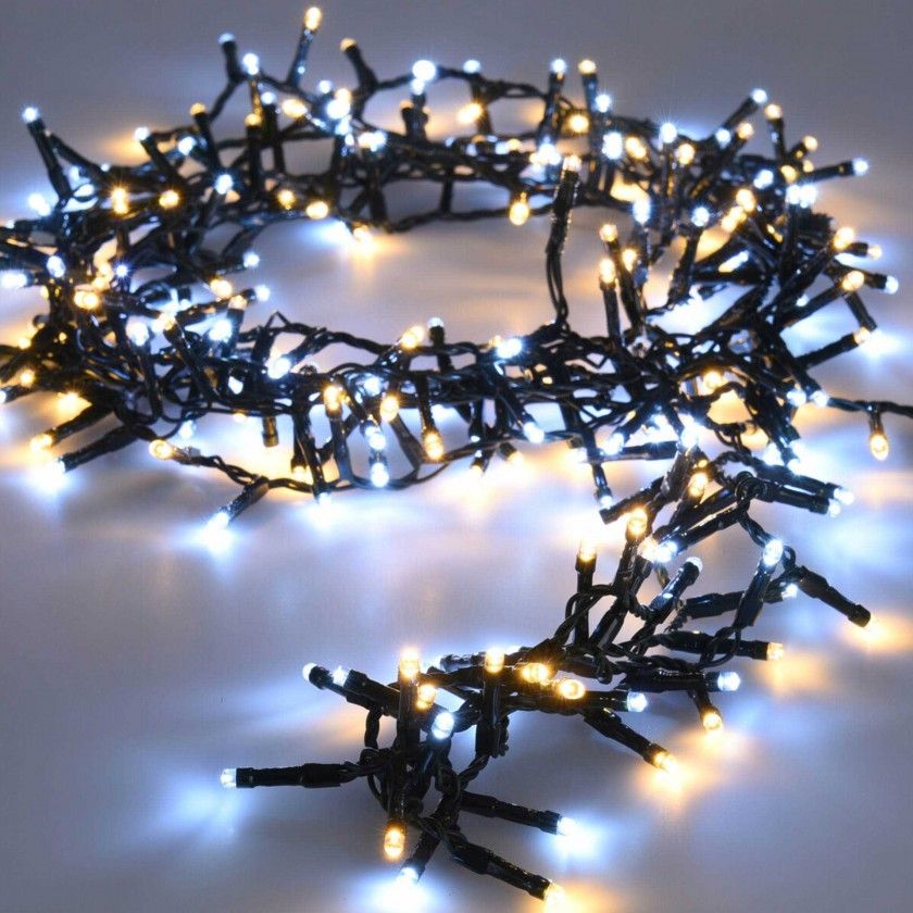 Grinalda 800 Leds Luz Quente e Fria 16M Grinalda 800 Leds Luz Quente e Fria 16M