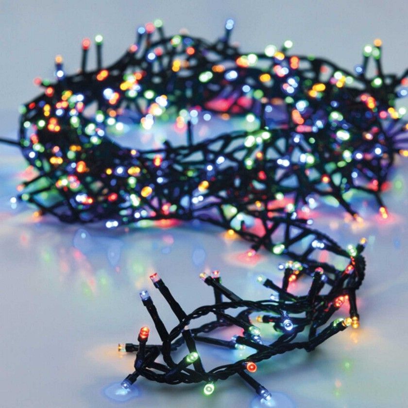Grinalda 1000 Leds Luz Multicor 20M