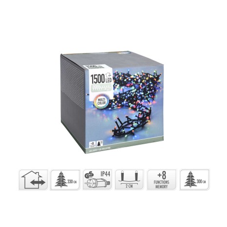 Grinalda 1500 Leds Luz Multicor 30M - Image product