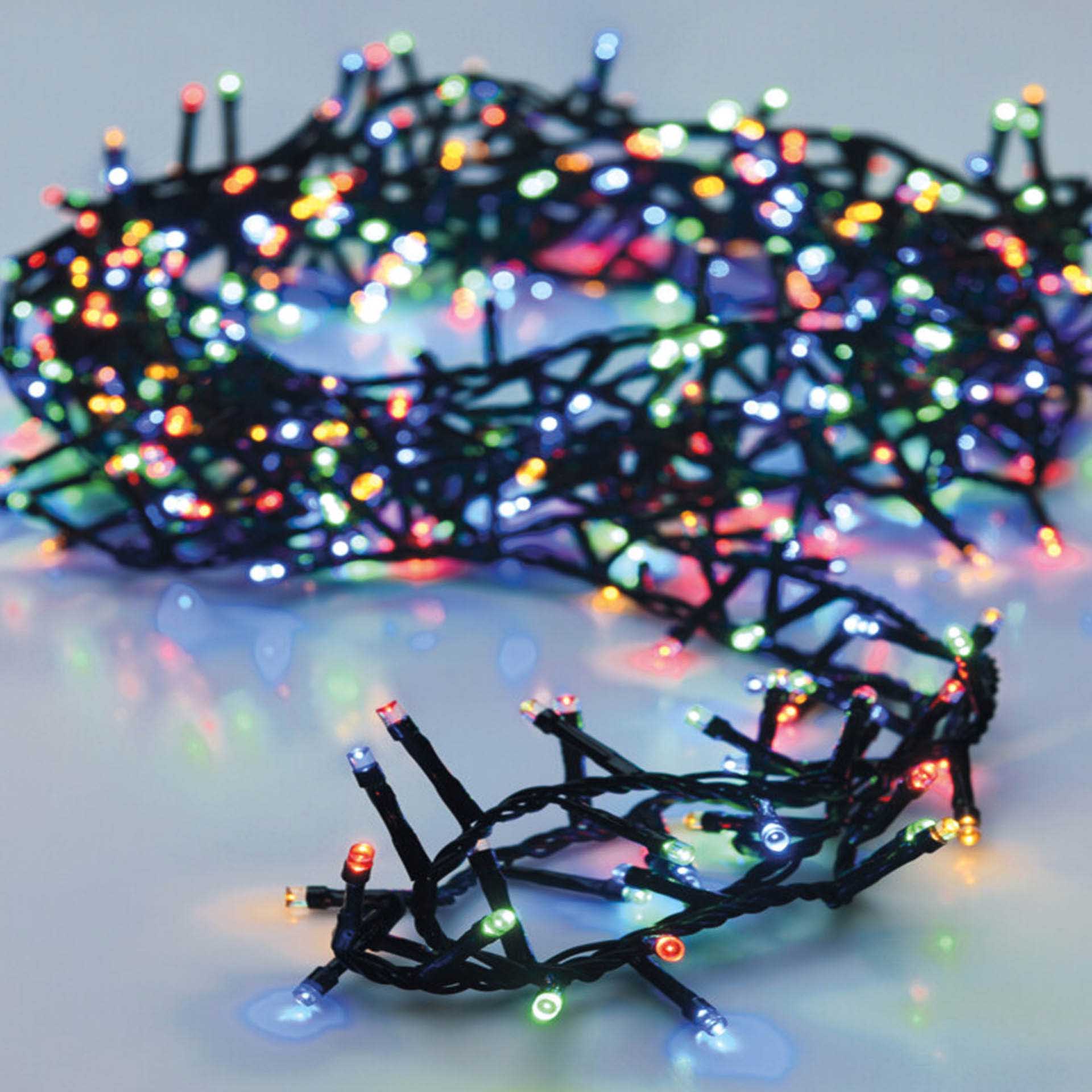 Grinalda 1200 Leds Luz Multicor 24M