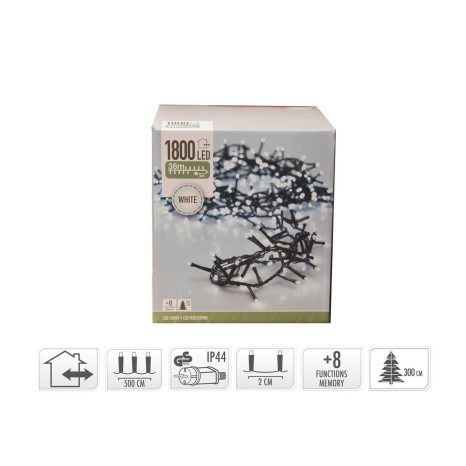 Grinalda 1800 Leds Luz Fria - Image product