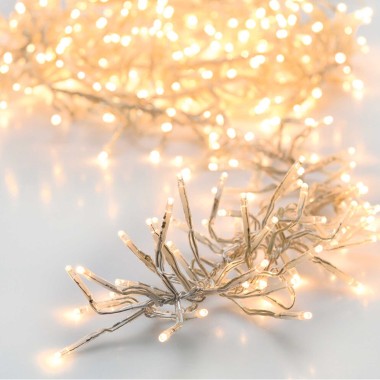 Grinalda 3000 Leds Luz Quente 22M