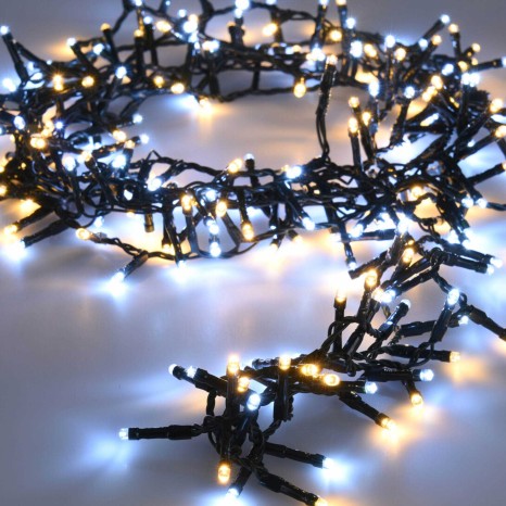 Grinalda 576 Leds Luz Quente e Fria 4M - Image product