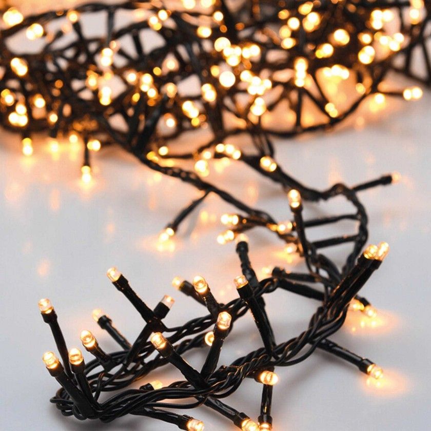 Grinalda 768 Leds Luz Quente 5.5M