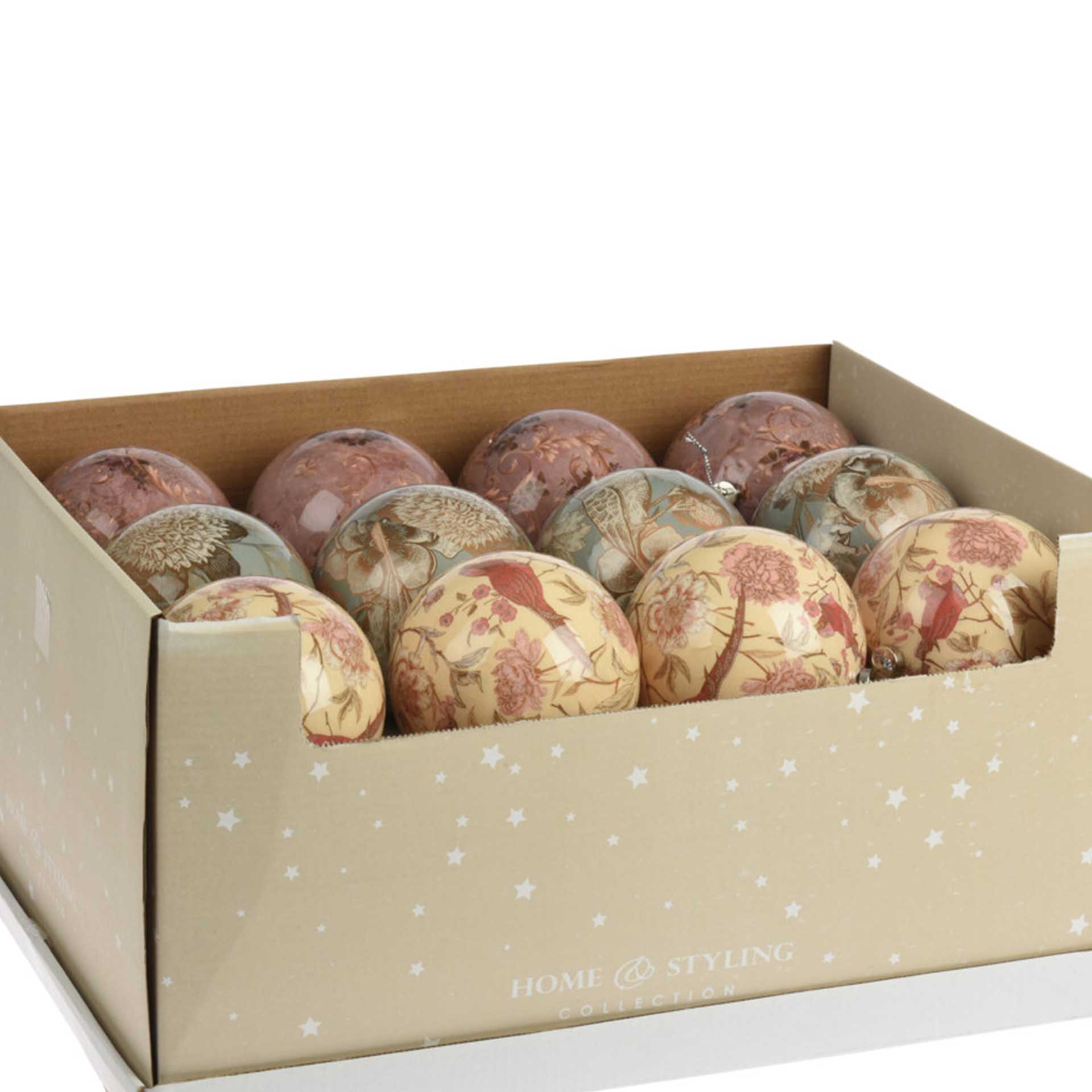 Bola Natal Bird 10CM