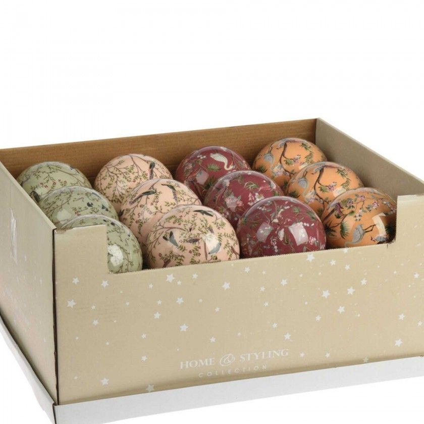 Bola Natal Bird 10CM