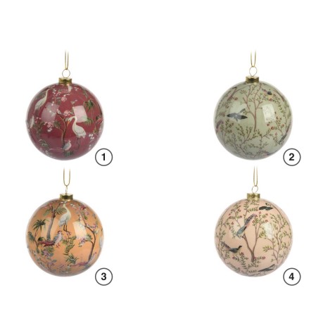 Bola Natal Bird 10CM - Image product
