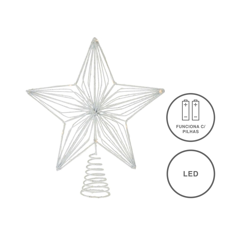 Estrela Natal Led Luz Quente