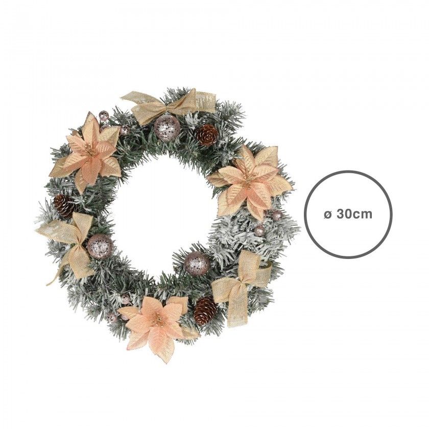 Coroa Natal 30CM Coroa Natal 30CM