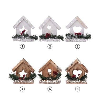 Pendente Natal Casinha 10CM