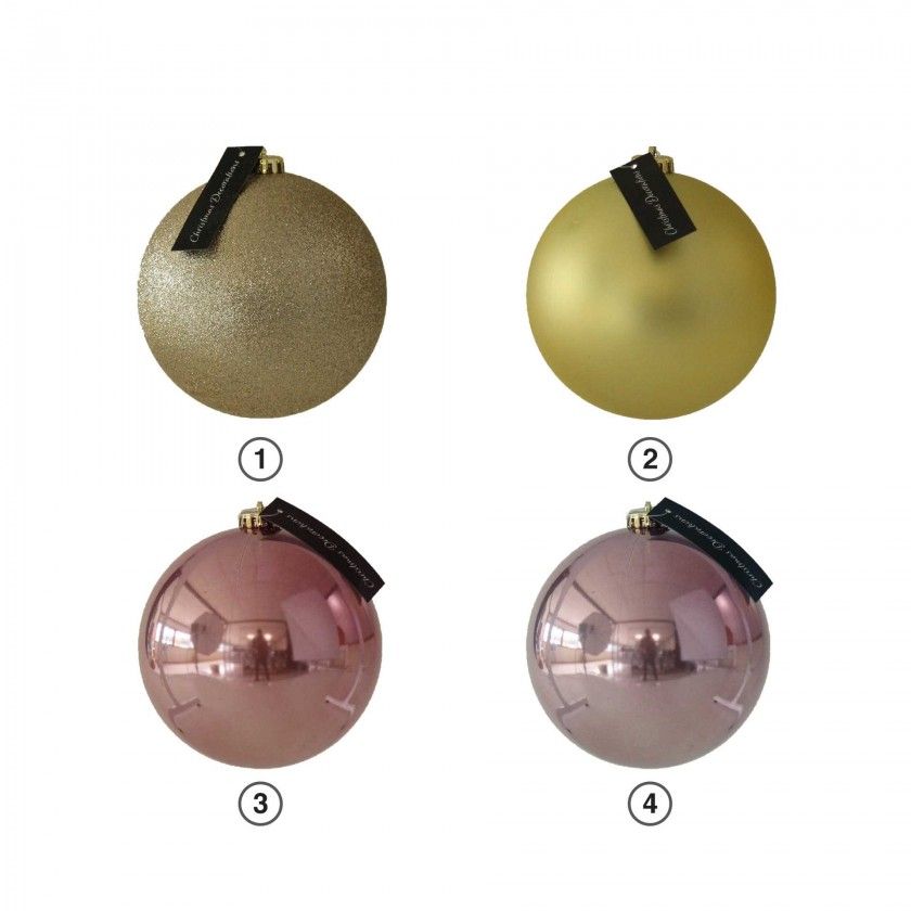 Bola Natal Pretty 10CM Bola Natal Pretty 10CM