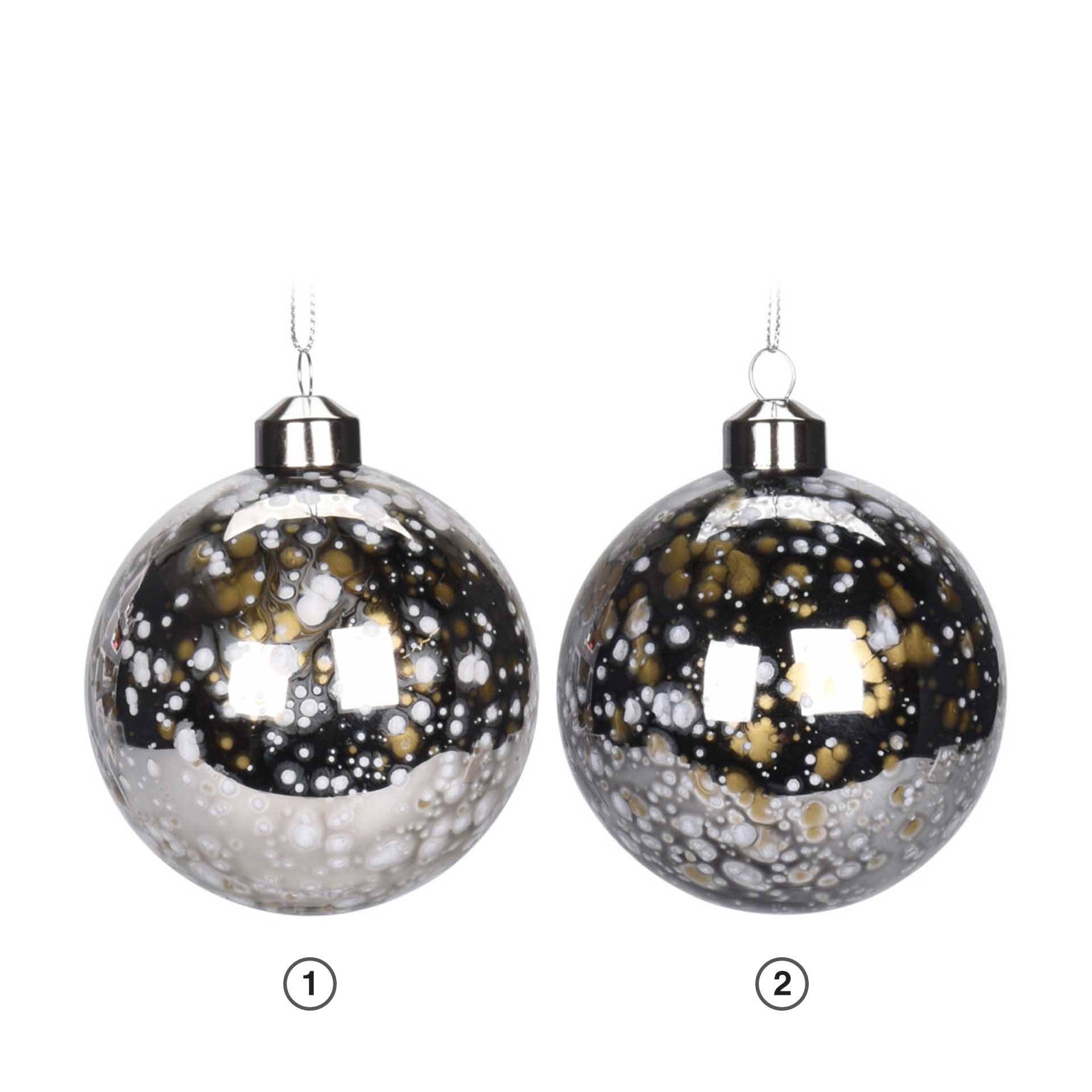 Bola Natal Vidro 8CM