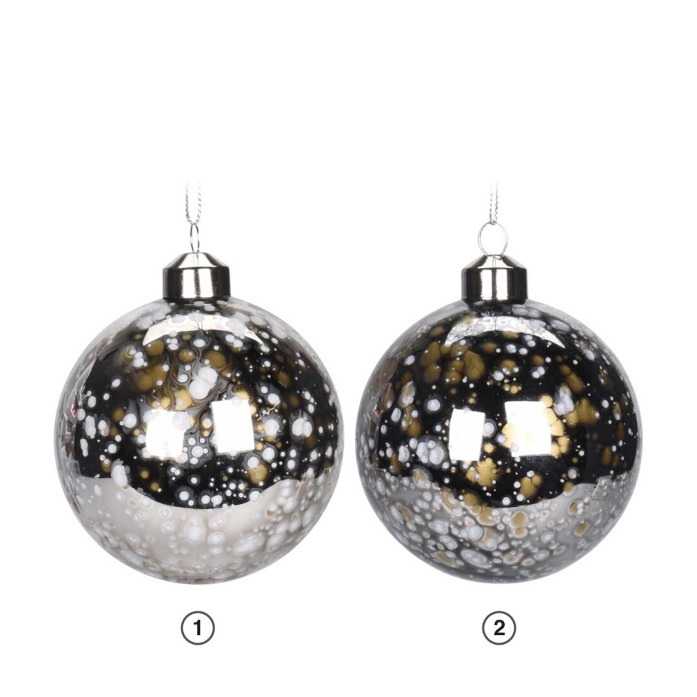 Bola Natal Vidro 8CM