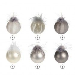 Bola Natal Plumas 10CM