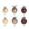 Bola Natal Plumas 8CM Bola Natal Plumas 8CM