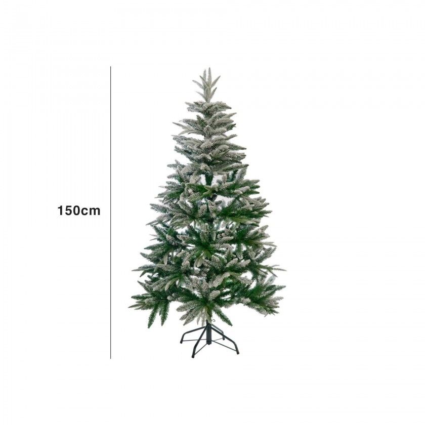Árvore Natal Verde Com Neve 150CM Árvore Natal Verde Com Neve 150CM