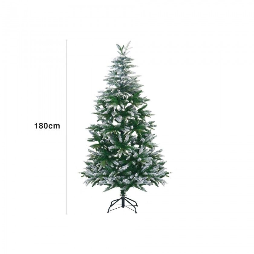 Árvore Natal Verde Com Neve 180CM Árvore Natal Verde Com Neve 180CM