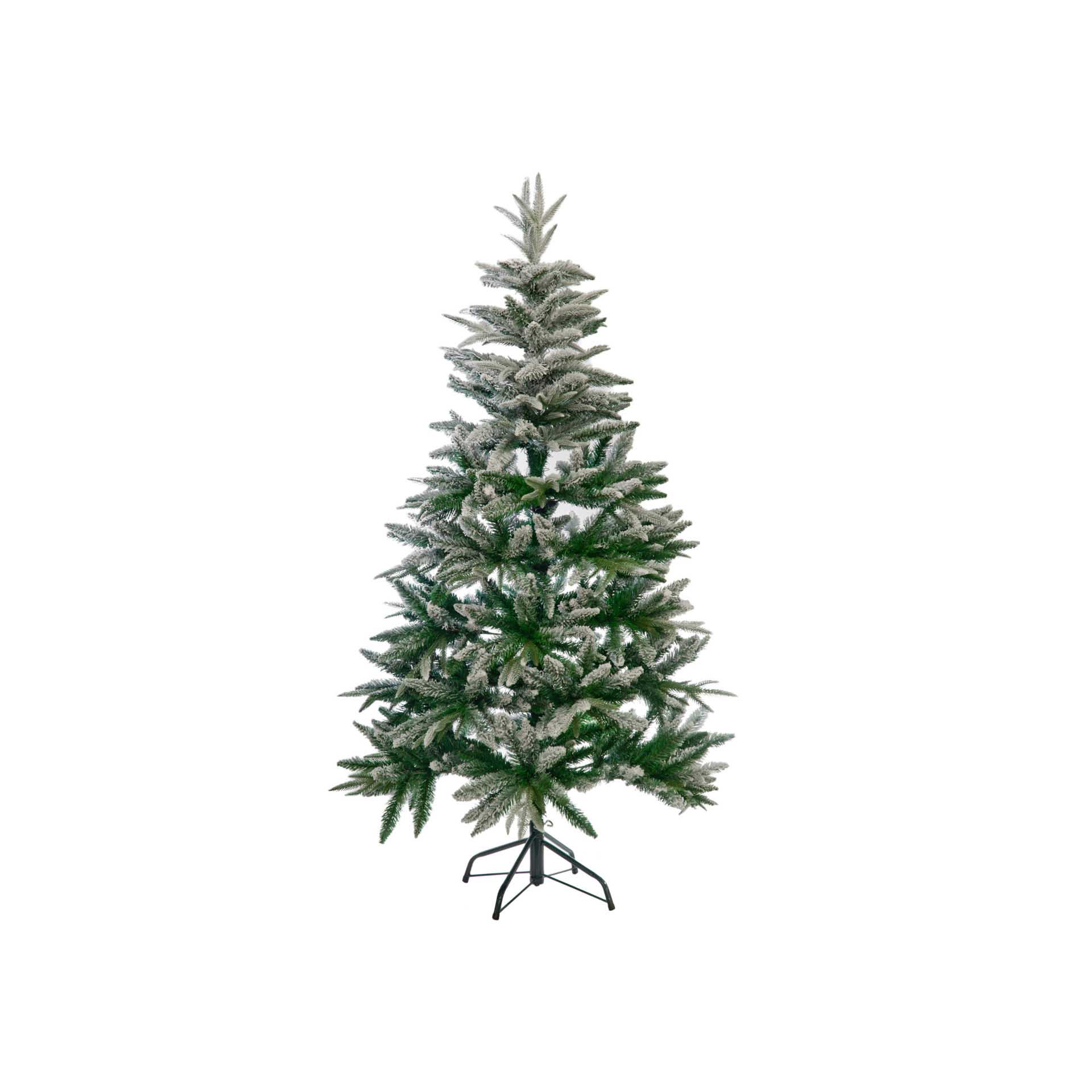 Árvore Natal Verde Com Neve 150CM