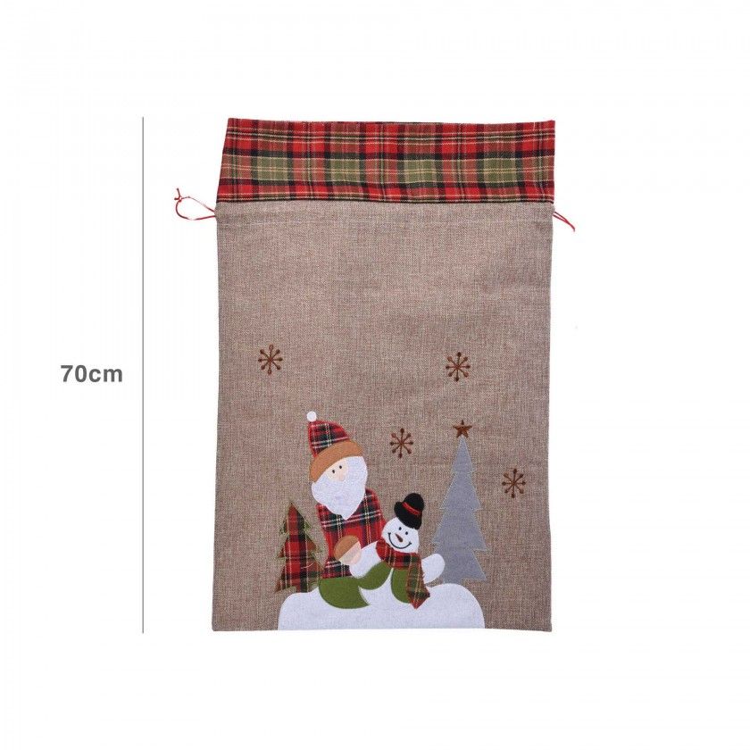 Saco Prendas Natal 45X70CM Saco Prendas Natal 45X70CM