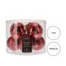 Bola Natal Vermelho 7CM Pack 8