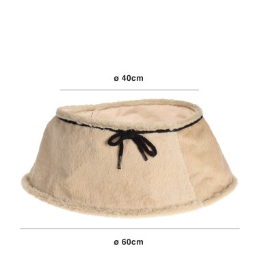 Cobertura Pé Árvore Natal Pêlo 60CM