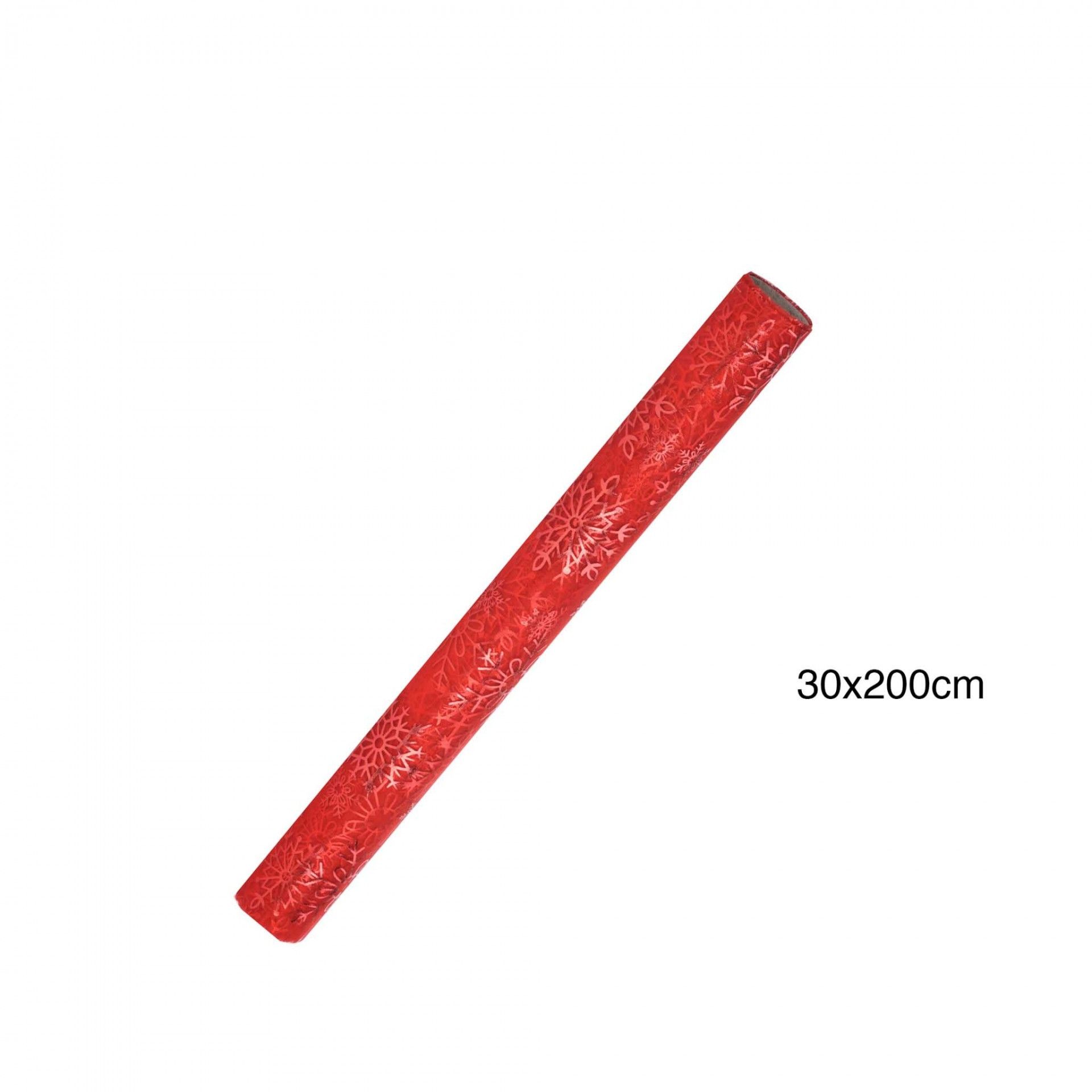 Rolo marcador de mesa Organza Vermelho 36.5X200cm