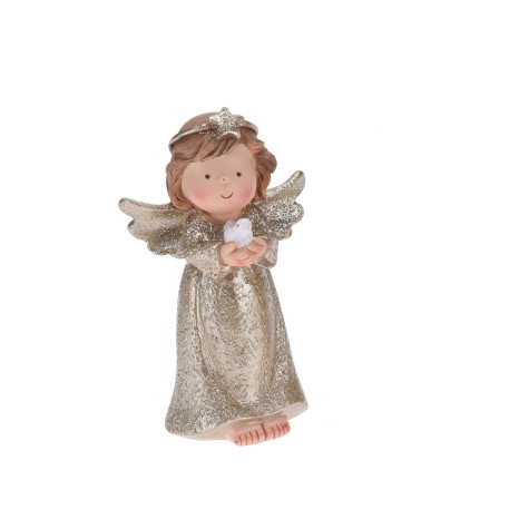 Anjo Decorativo Resina Dourado 12CM - Image product
