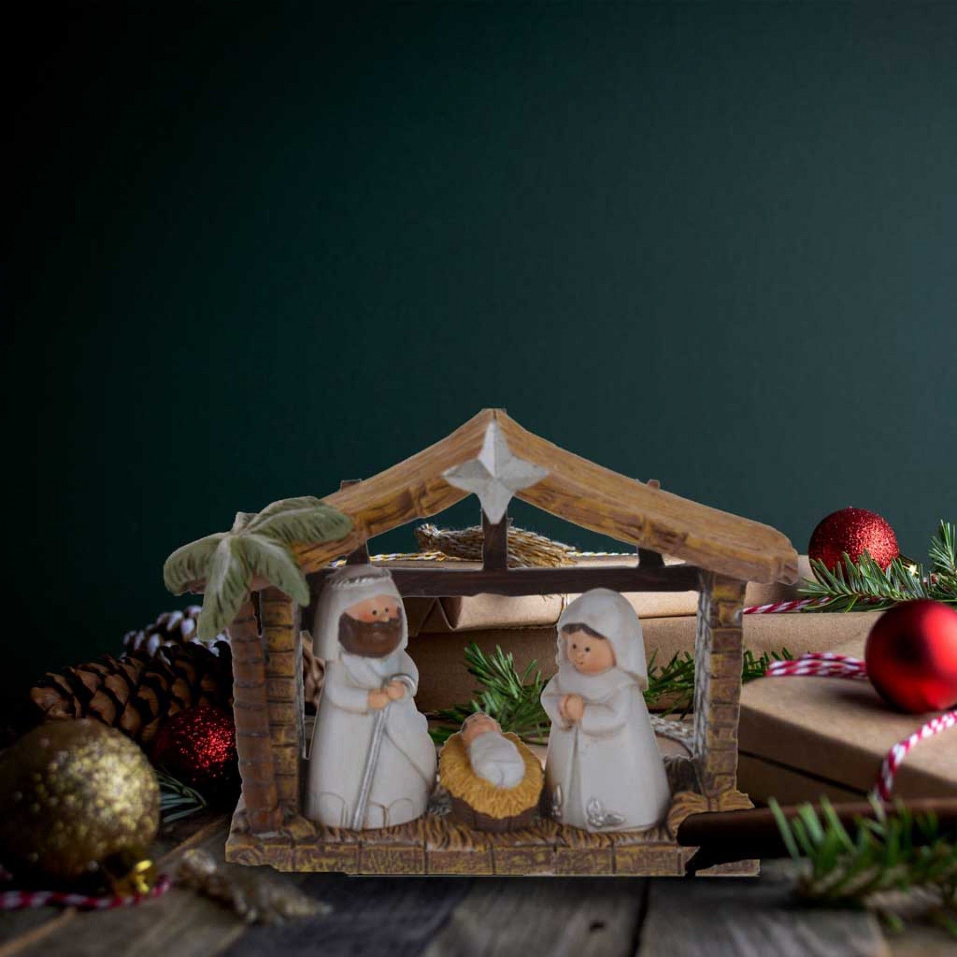 Presépio 3 Figuras 13CM