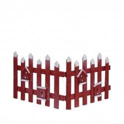 Cerca Com luzes led 98X40CM Vermelho