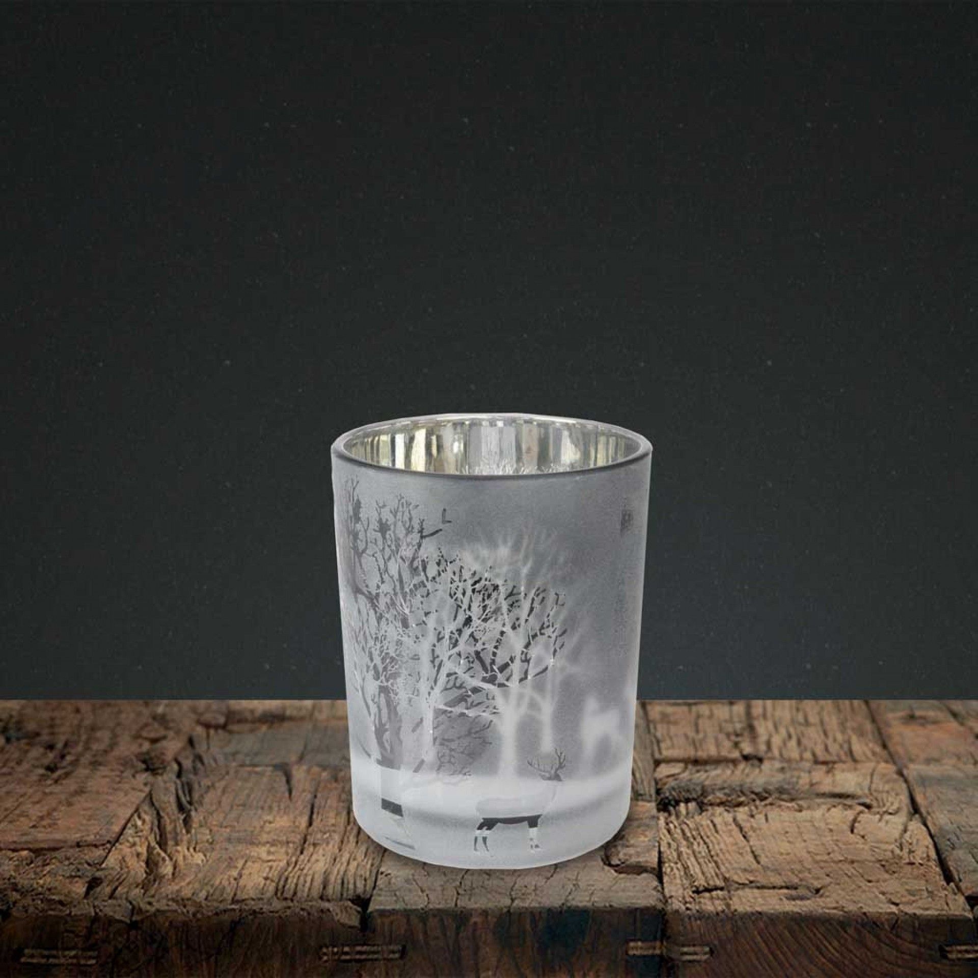 Porta Velas Vidro Ø 12CM