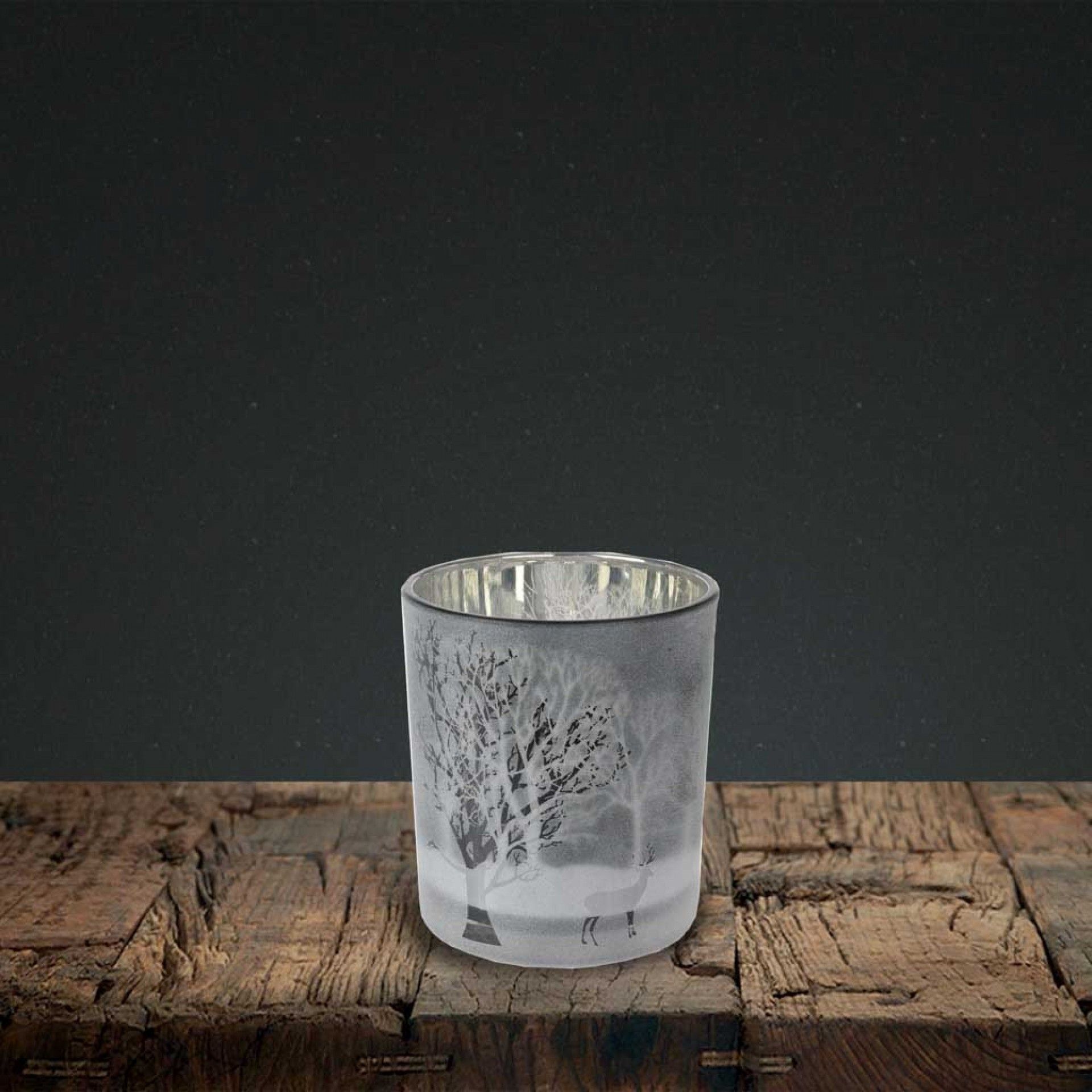 Porta Velas Vidro Ø 10CM