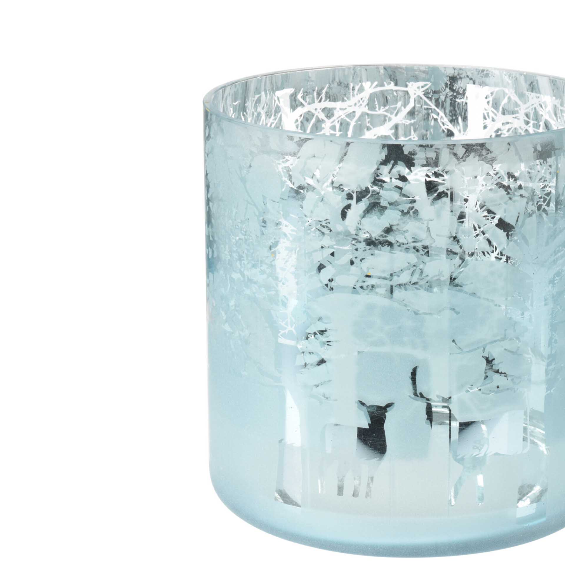 Porta Velas Vidro Ø 15CM