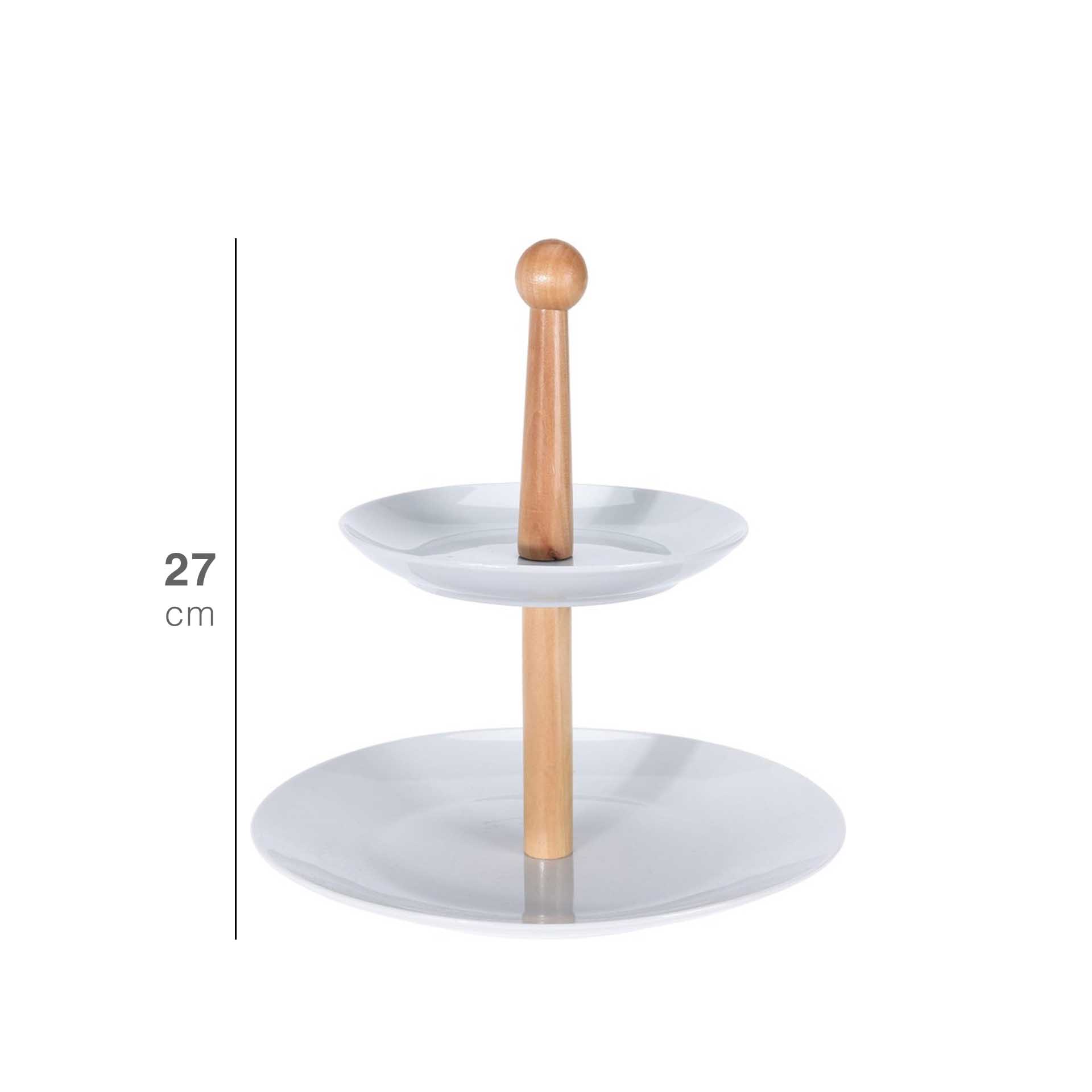 Suporte Bolos com 2 Andares 27CM