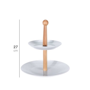 Suporte Bolos com 2 Andares 27CM