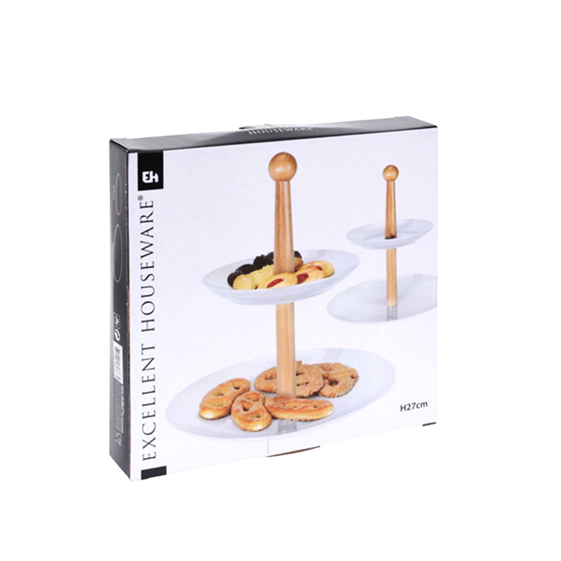 Suporte Bolos com 2 Andares 27CM