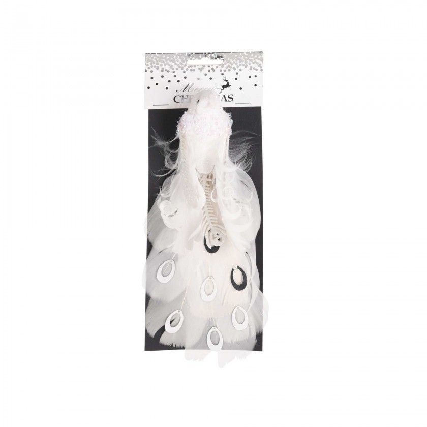 Peça Decorativa Pavao 25X6CM Peça Decorativa Pavao 25X6CM