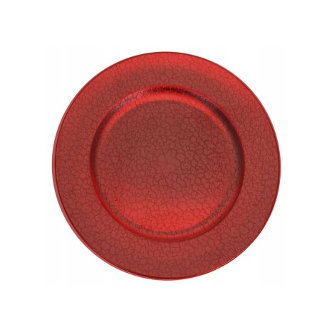 Marcador Prato Plástico Vermelho 33CM - Image product