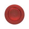 Marcador Prato Plástico Vermelho 33CM Marcador Prato Plástico Vermelho 33CM