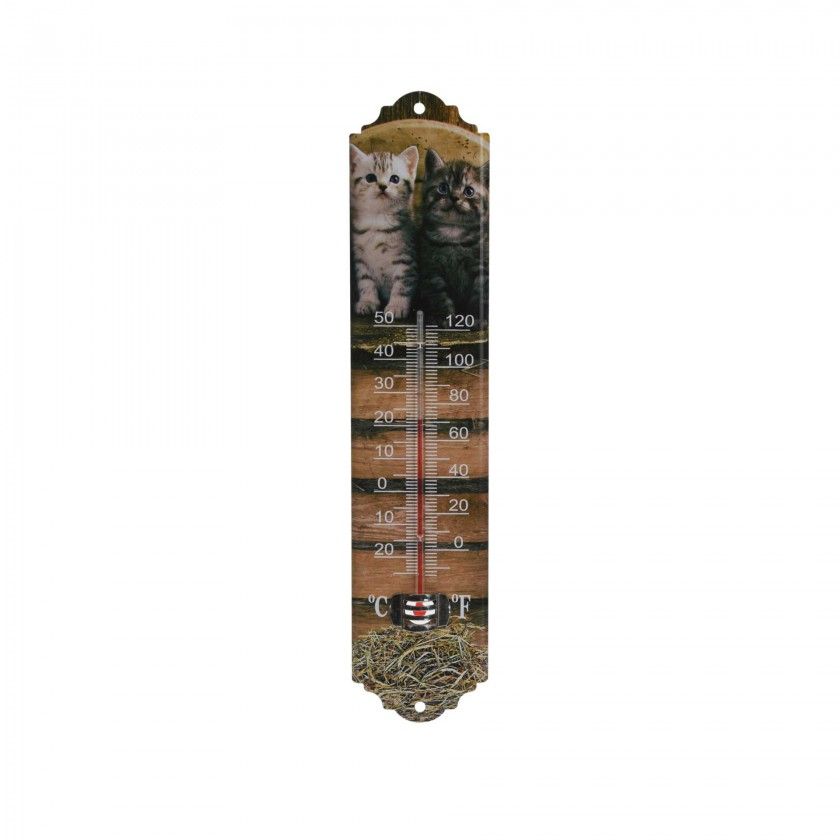 Termmetro com Decorao Animais 30cm