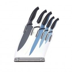 Conjunto 5 Facas Cozinha Com Suporte