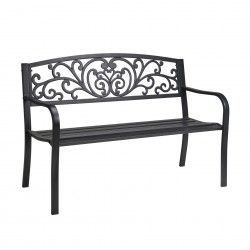 Banco Jardim Metal 127X60X85CM