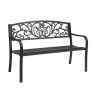 Banco Jardim Metal 127X60X85CM Banco Jardim Metal 127X60X85CM