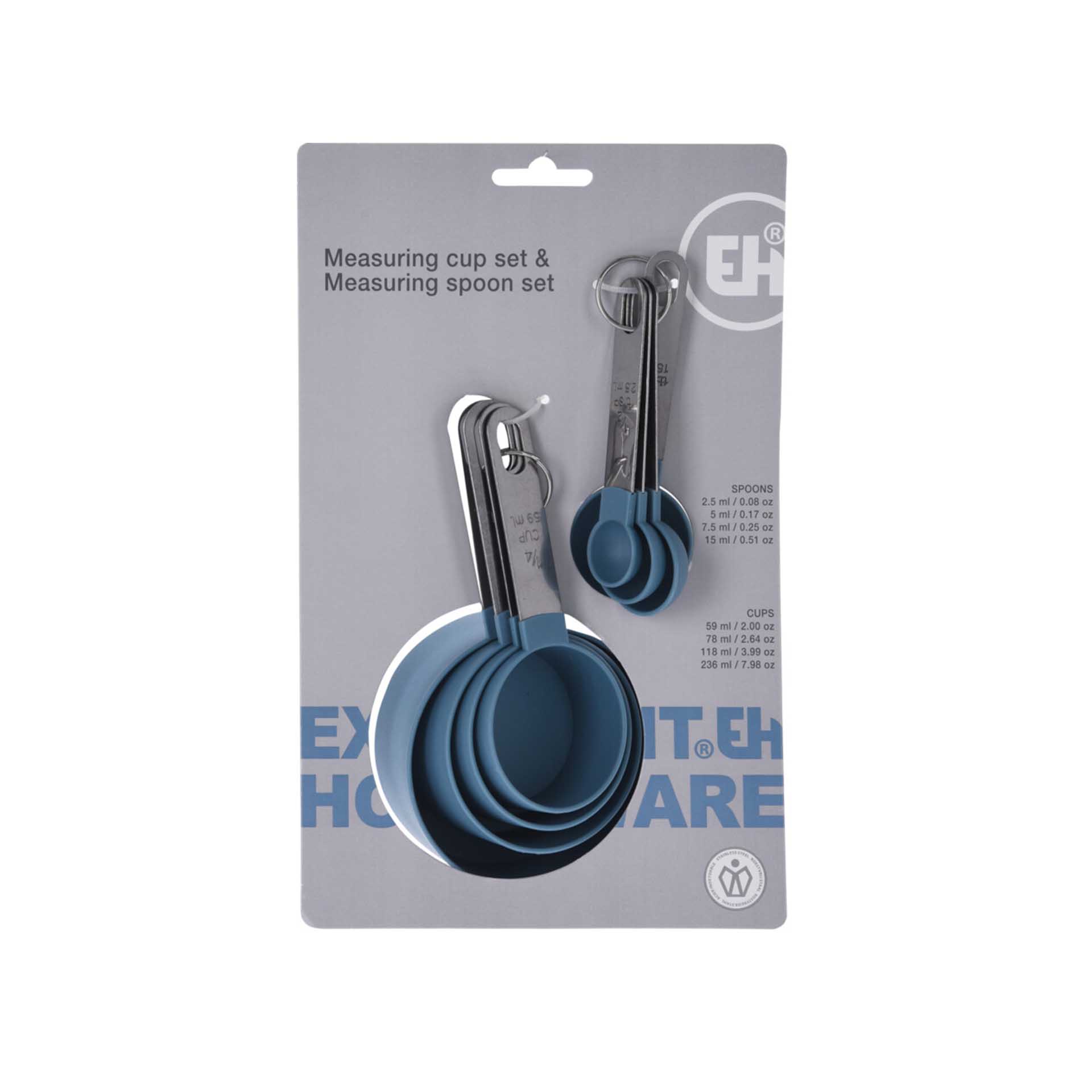 Conjunto 8 Colheres Medidoras