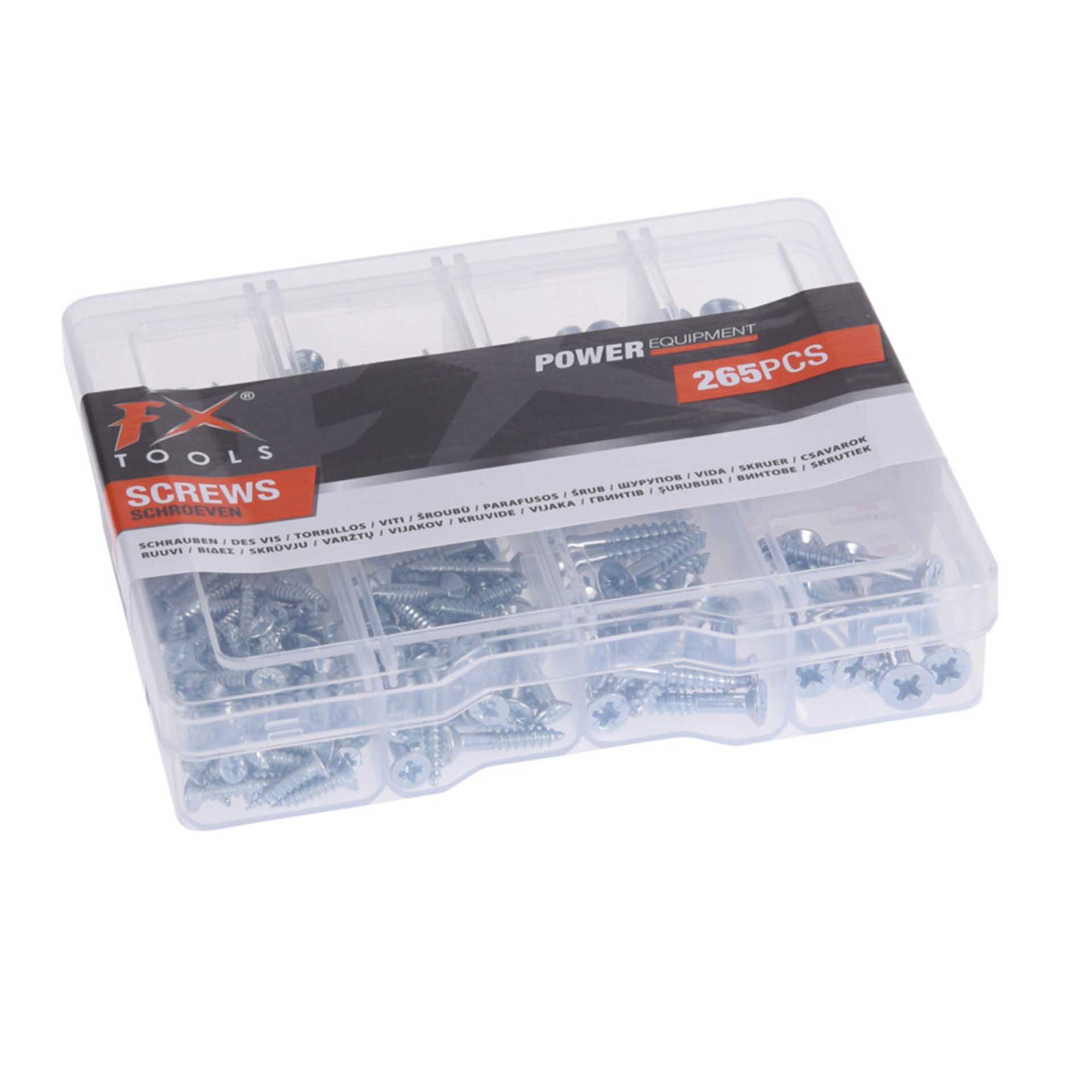 Estojo Com Parafusos 265 Peças