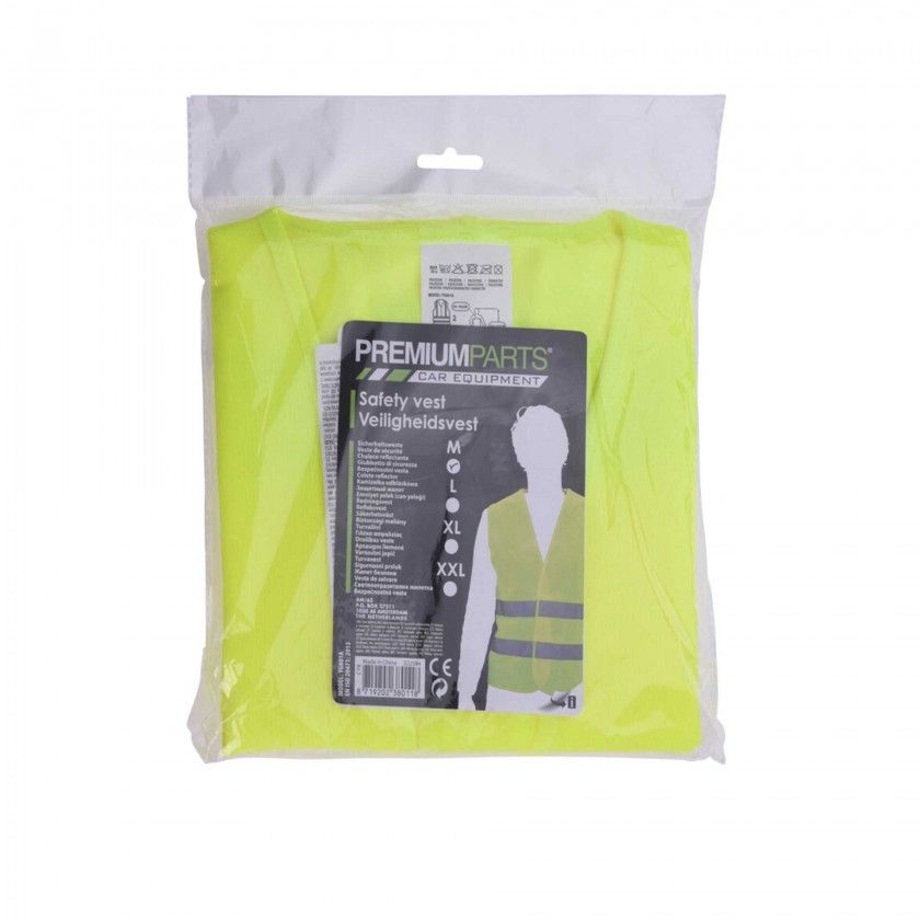 Colete Refletor Amarelo 2 Faixas