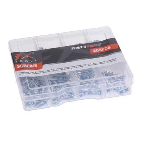 Estojo Com Parafusos 265 Peças - Image product