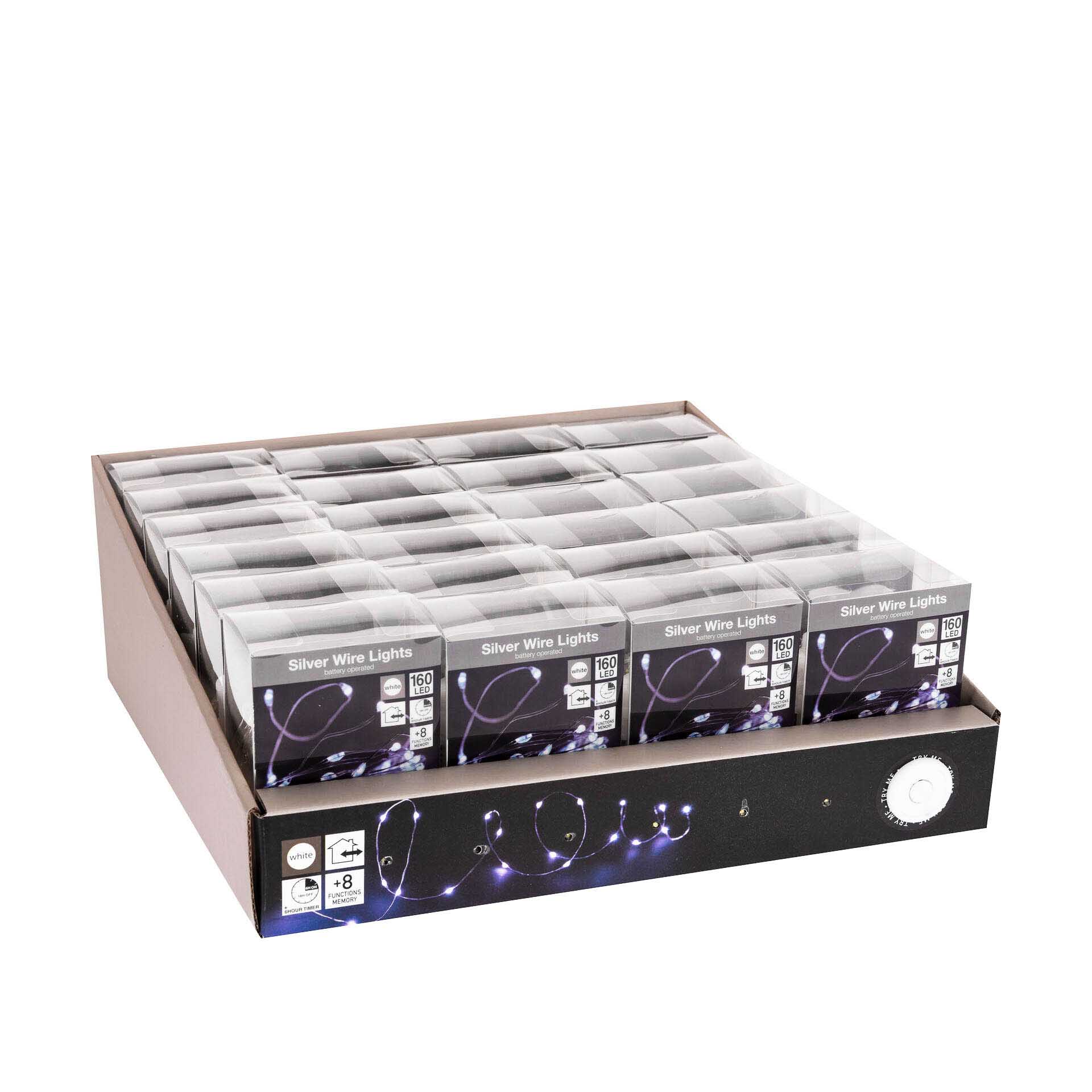 Grinalda 160 Leds Luz Fria