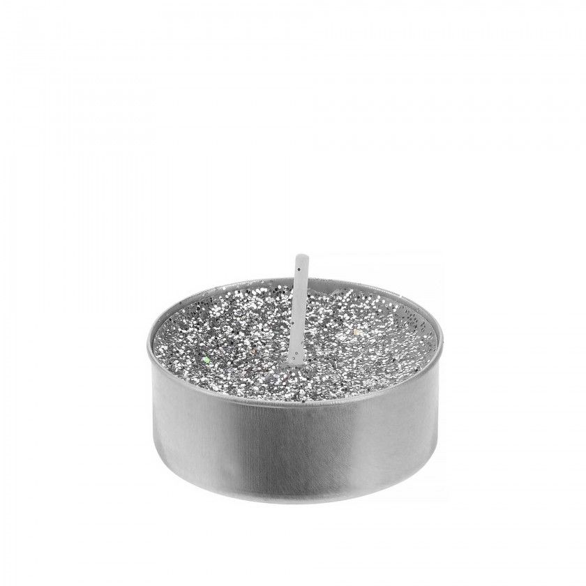 Velas Prateadas Pack 8